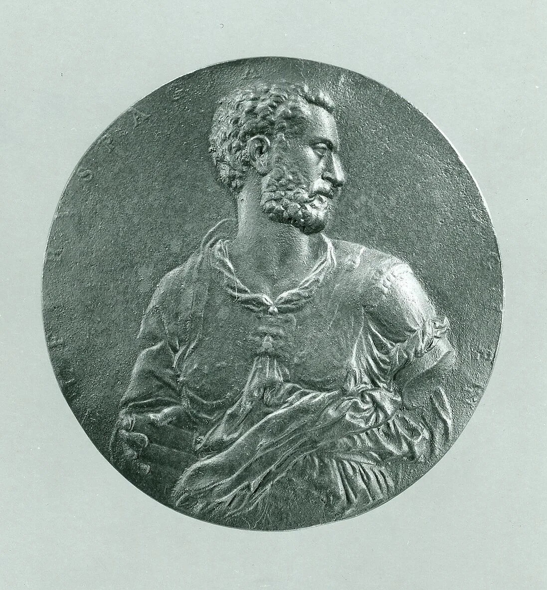 Medal: Self-portrait — Alfonso Ruspagiari
