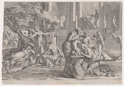 The birth and the infancy of Achilles