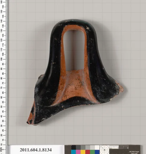 Terracotta fragment of a kylix (drinking cup)