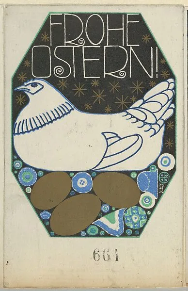 Happy Easter! (Frohe Ostern!) — Unknown|Wiener Werkstätte