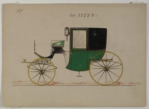 Design for Brougham, no. 3774a