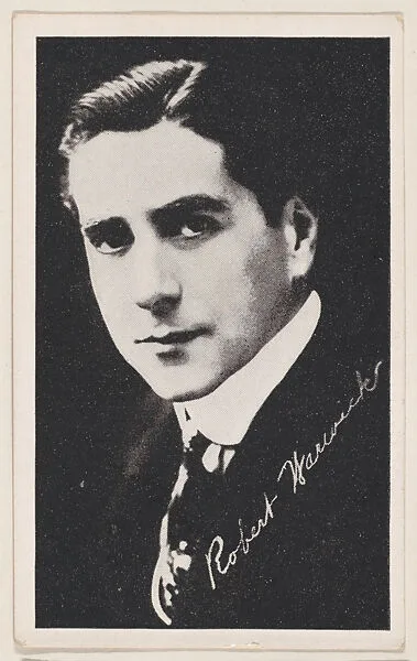 Robert Warwick from Kromo Gravure "Leading Moving Picture Stars" (W623) — Kromo Gravure Photo Company, Detroit, Michigan