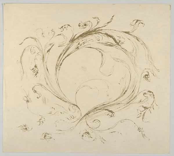 Scarab, Grecian Key and Fly Pattern Mount — Théodore Roussel