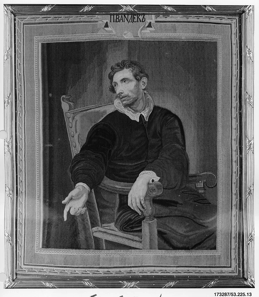 Dr. Lazarus Markijzus — Imperial Russian Tapestry Manufactory, Saint Petersburg|Anthony van Dyck