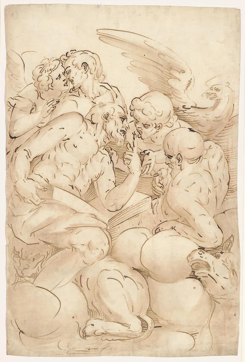 The Four Evangelists — School of Cambiaso|Luca Cambiaso