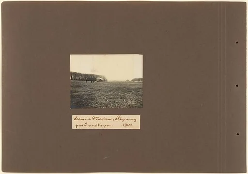 Samme Maskine, Flyvring paa Eremitageu. 1908