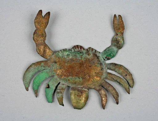 Silver Crab Ornament
