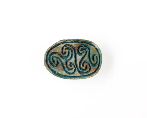 Scarab Decorated with Scrolls