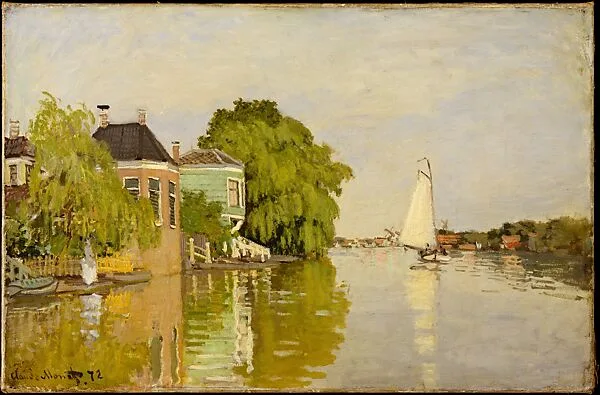 Houses on the Achterzaan — Claude Monet