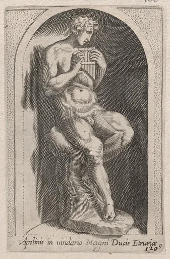 Speculum Romanae Magnificentiae: Apolinis (Apolinis in uiridario Magni Ducis Etruriae)