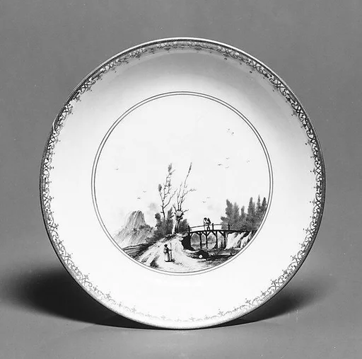 Saucer (part of a service)