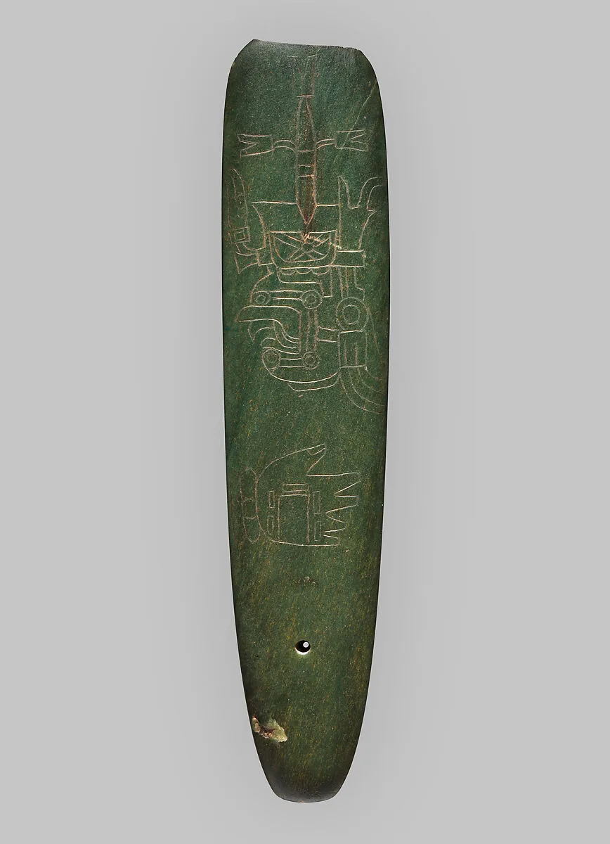 Celt with Incised Profile — Unknown