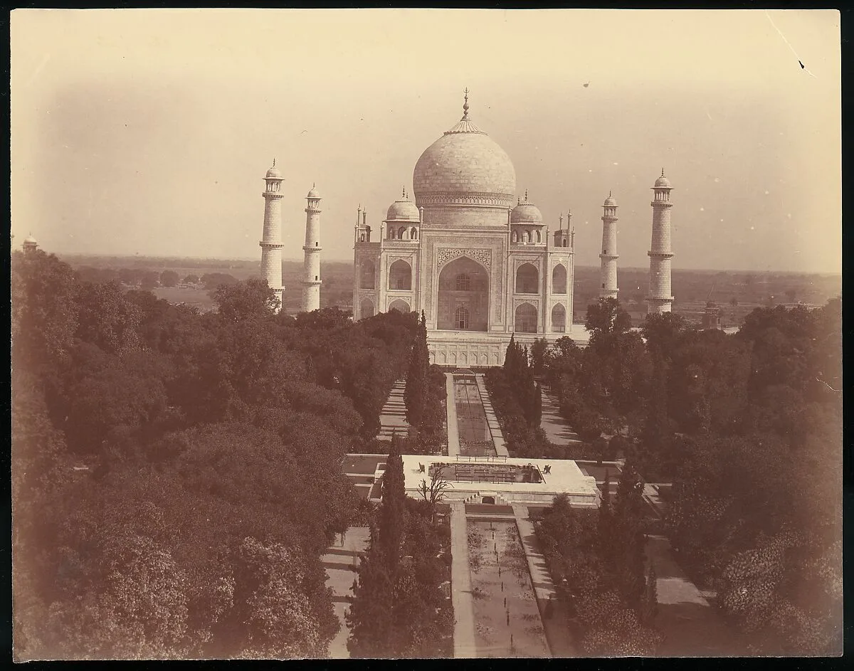 View of the Taj Mahal from the Gate, Agra — Unknown