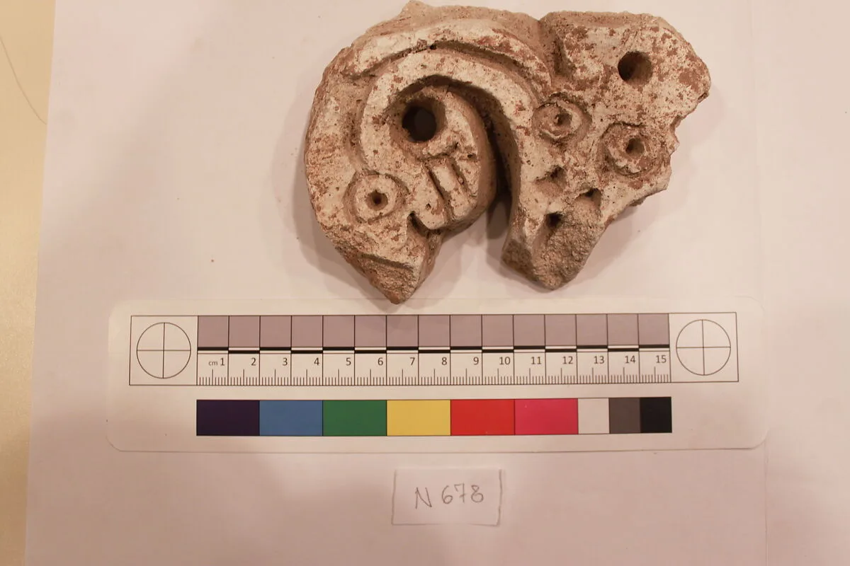 Stucco Fragment — Unknown