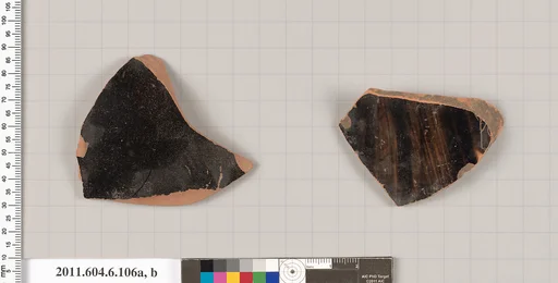 Terracotta fragments of closed shapes