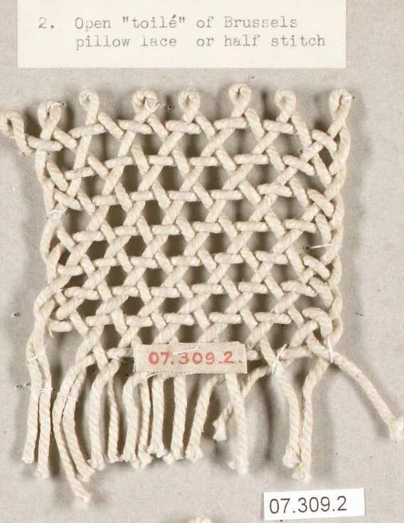 Example of lace stitch — Unknown