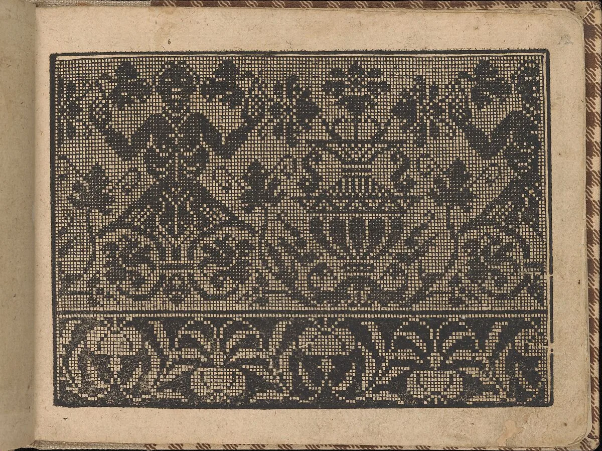 New Künstlichs Modelbuch (Page 12 recto) — Bernhard Jobin