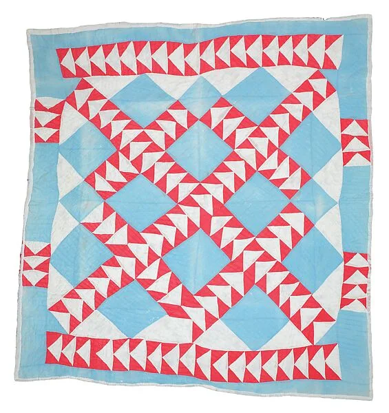Wild Goose Chase with Flying Geese border quilt — Annie Bendolph