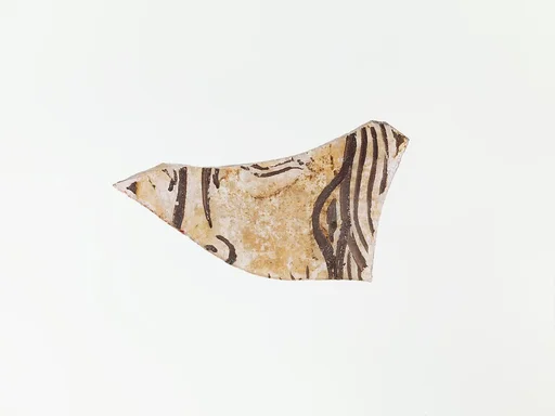 Grisaille Fragment with Face