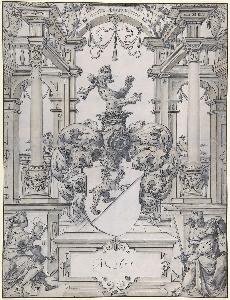 Design for a Stained Glass Window — Christoph Murer