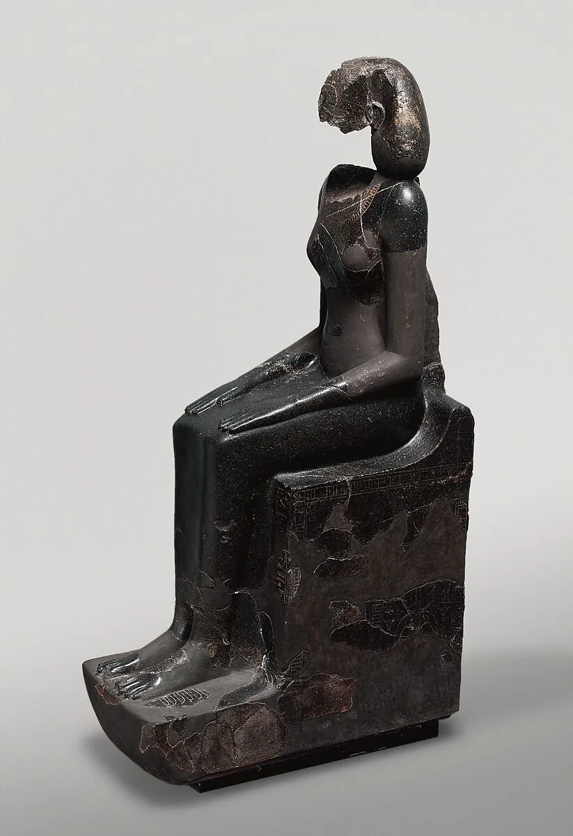 Hatshepsut Wearing the khat Headdress — Unknown