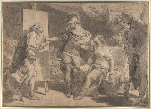 Alexander the Great Offering His Concubine Campaspe to the Painter Apelles