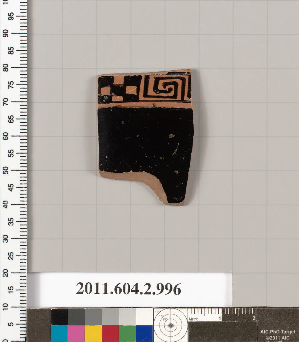 Terracotta fragment of an oinochoe (jug) — Unknown