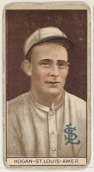 William Hogan, St. Louis, American League, from the Brown Background series (T207) for the American Tobacco Company — American Tobacco Company