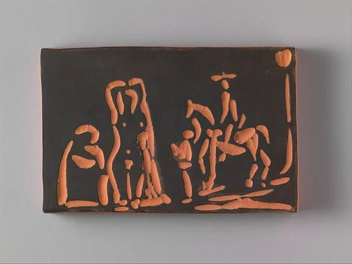 Célestine with a Woman, a Cavalier, and His Valet