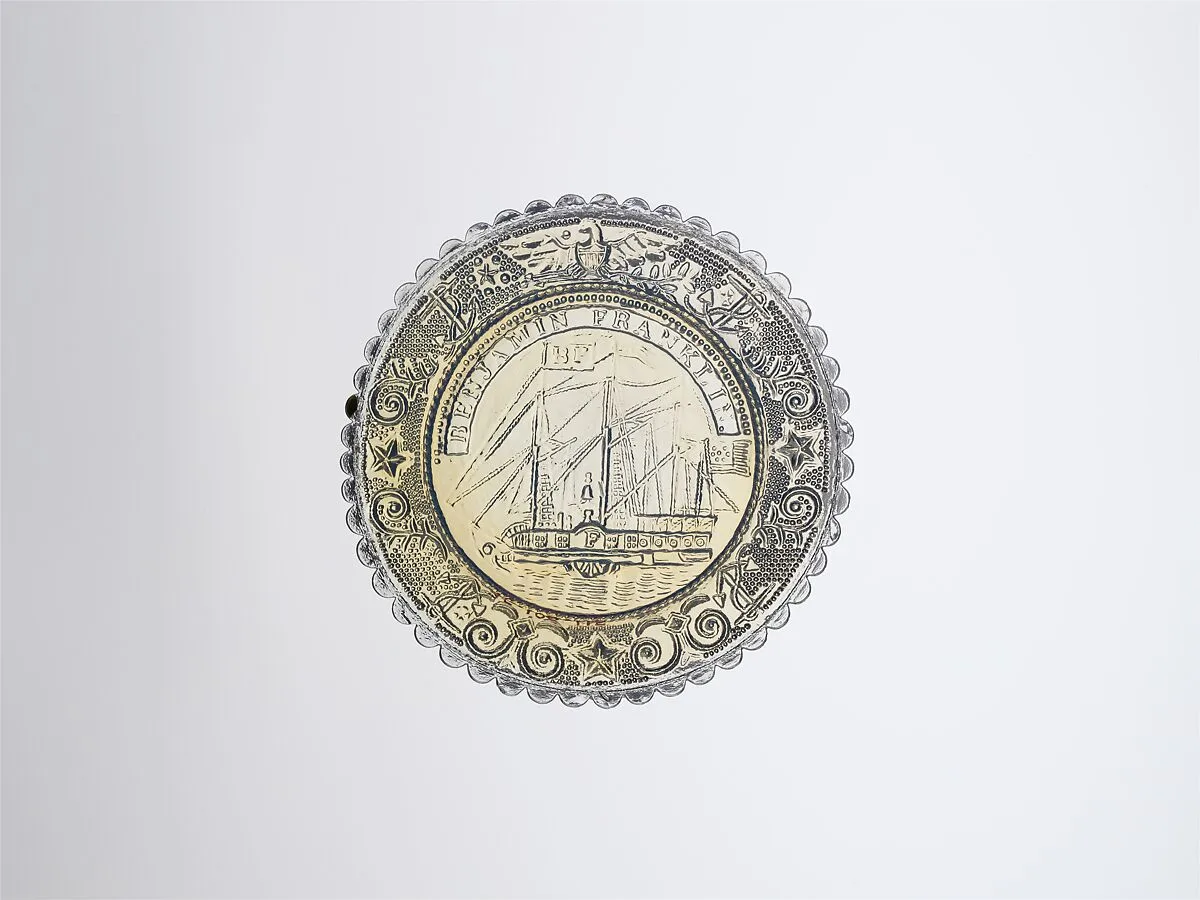 Cup Plate — Boston & Sandwich Glass Company