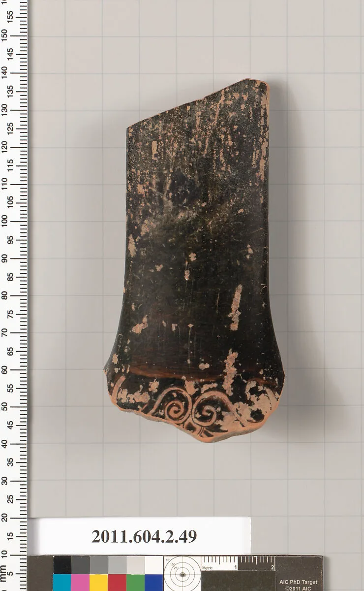 Terracotta fragment of a pelike (jar) — Unknown