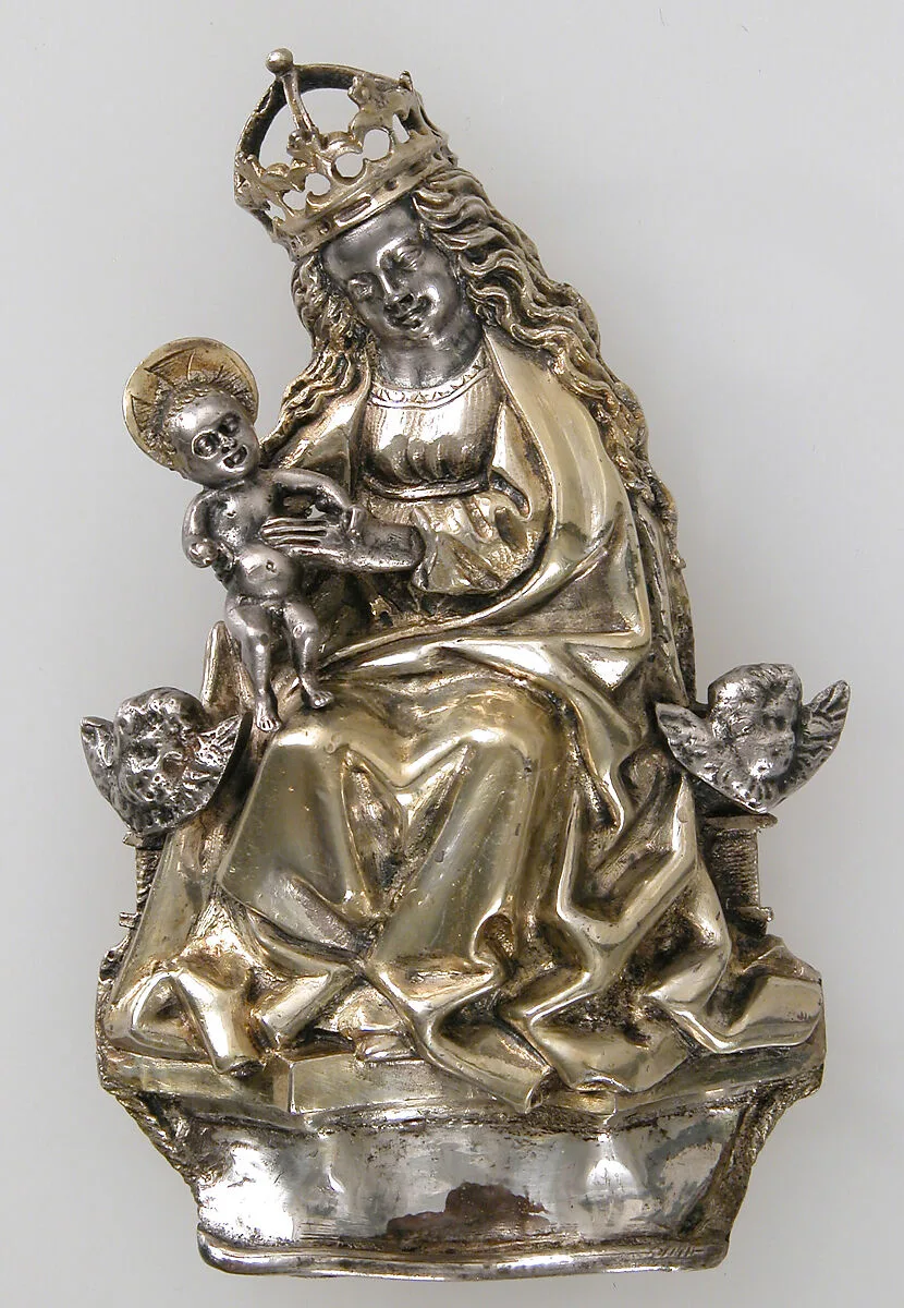Badge with the Virgin and Child — Unknown