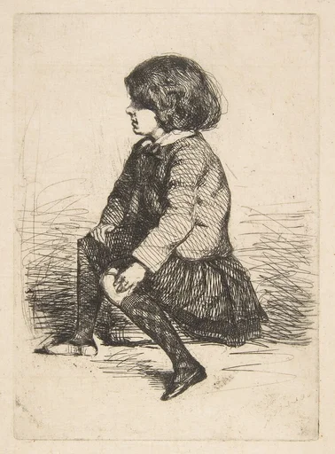 Seymour Seated (Seymour Haden, Jr., Seated)