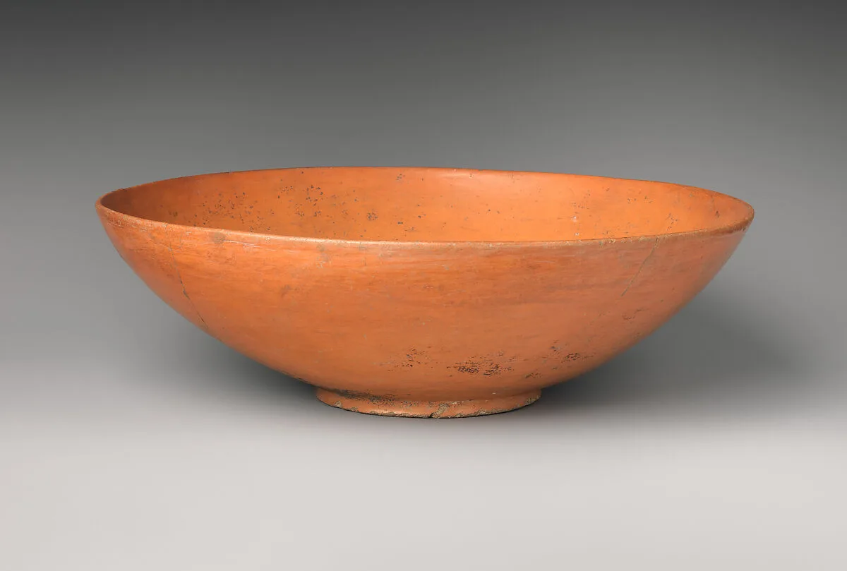 Shallow Plain Bowl — Unknown