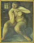 Female Nude (Clipping Nails) — Vasili Shoukhaiev