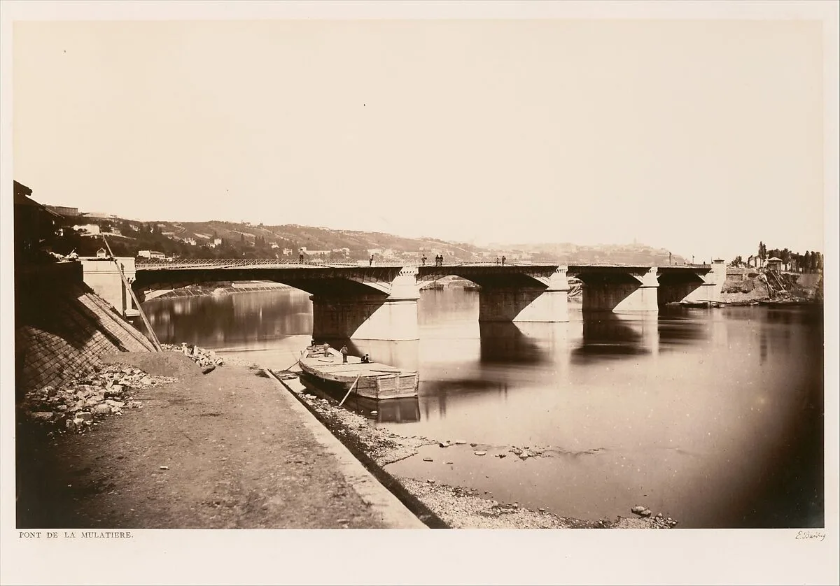 Pont de la Mulatiere — Edouard Baldus