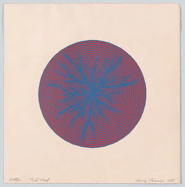 Untitled (Color Trial Proof, red and blue) — Henry Pearson