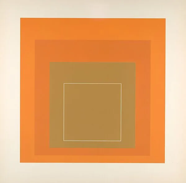 Proof for White Line Square series — Josef Albers|Gemini G.E.L.|Kenneth E. Tyler
