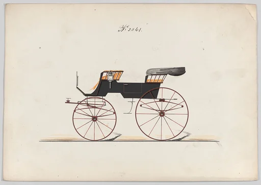 Design for 2 seat Phaeton, no. 3041