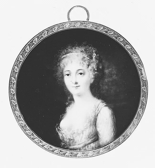 Portrait of a Woman, Said to Be the Comtesse de Guiche — French Painter