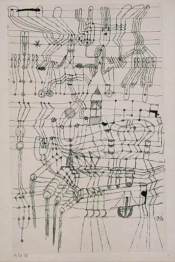 Drawing Knotted in the Manner of a Net