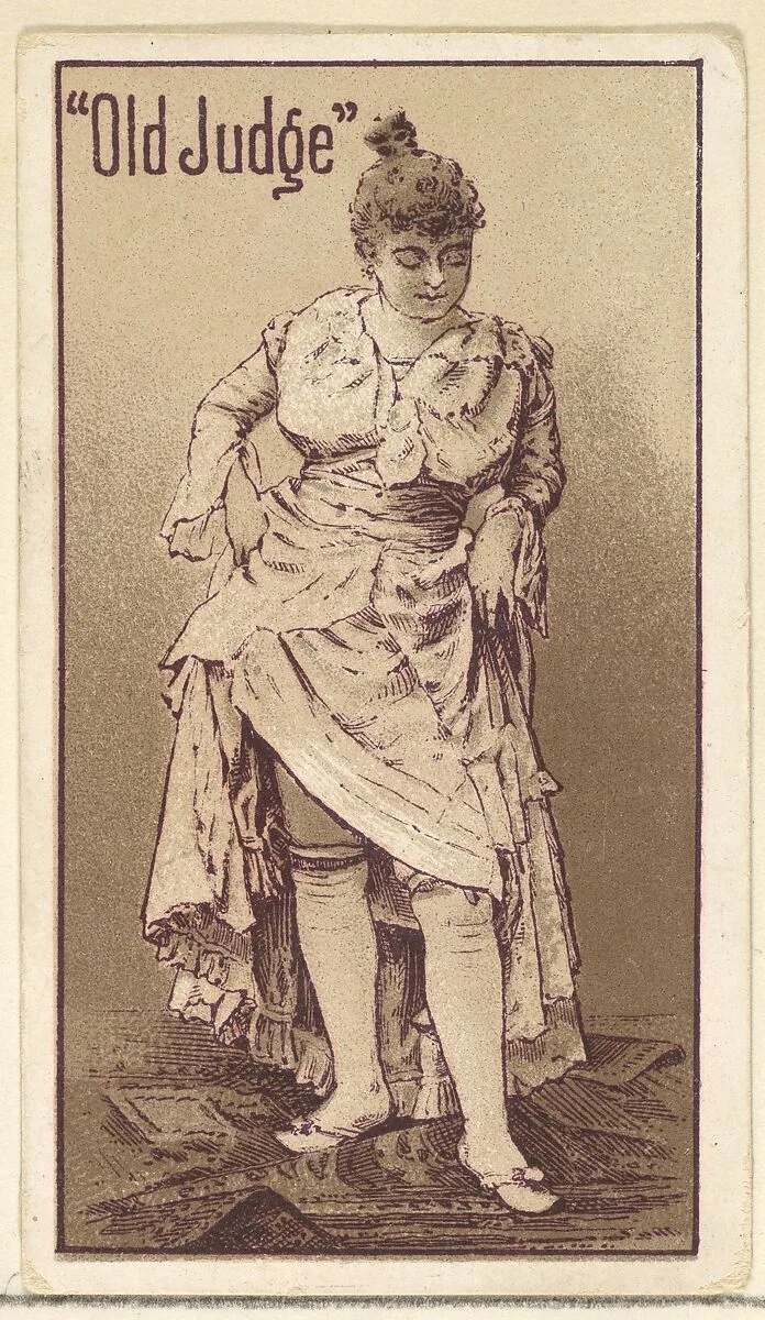 Actress from the Old Judge series (N167) for Old Judge Cigarettes — Goodwin & Company|Giles Lithographic Company
