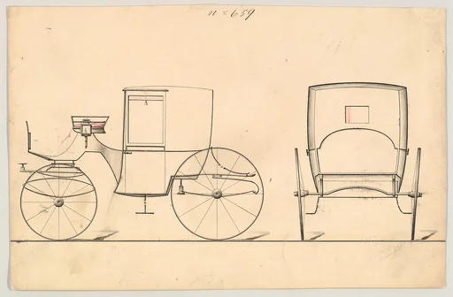 Design for Brougham, no. 659