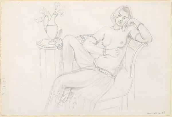 Odalisque in a Moorish Chair — Henri Matisse