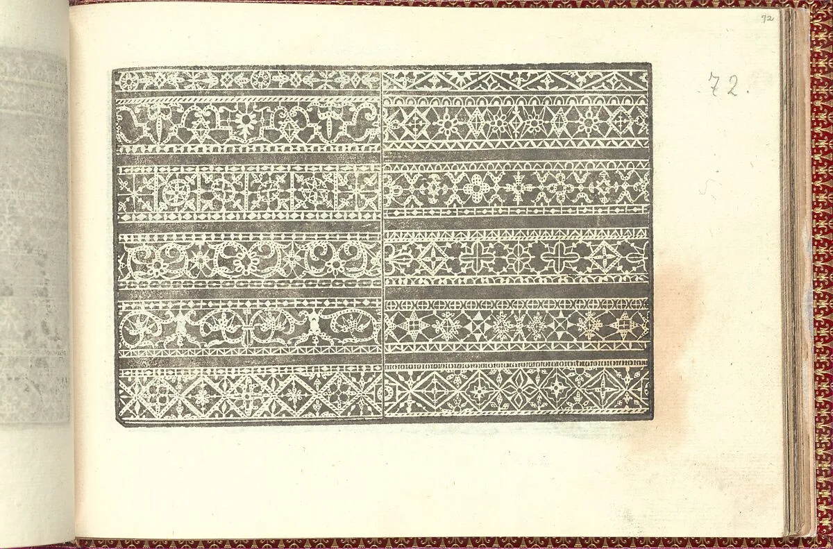 Corona delle Nobili et Virtuose Donne: Libro I-IV, page 72 (recto) — Cesare Vecellio