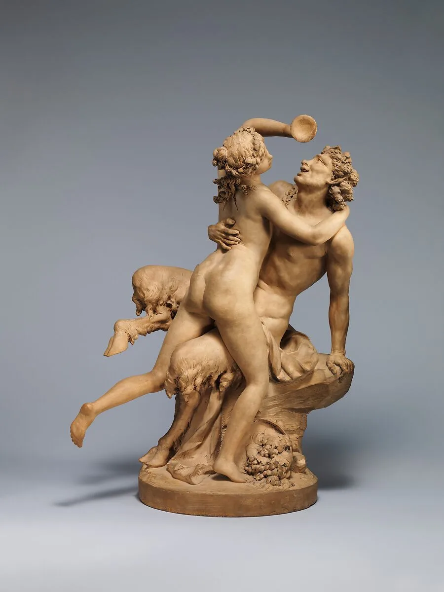 The Intoxication of Wine — Clodion (Claude Michel)