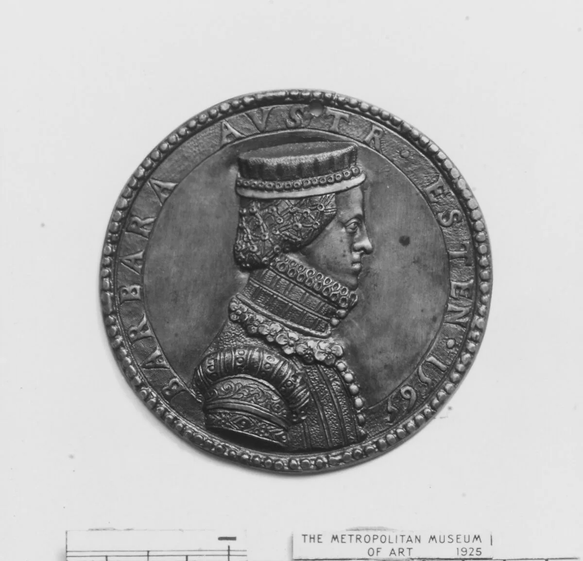 Barbara d'Este of Austria — Pastorino di Giovan Michele de' Pastorini