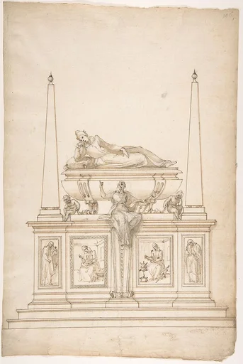 Design for a Lady's Tomb