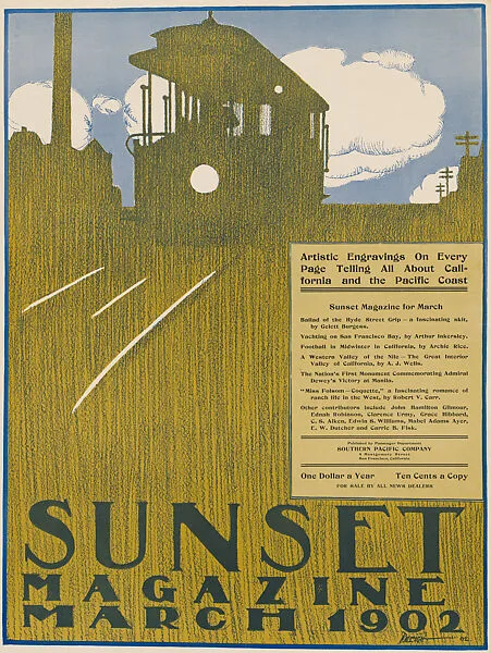 Sunset Magazine: March — Henry Patrick Raleigh