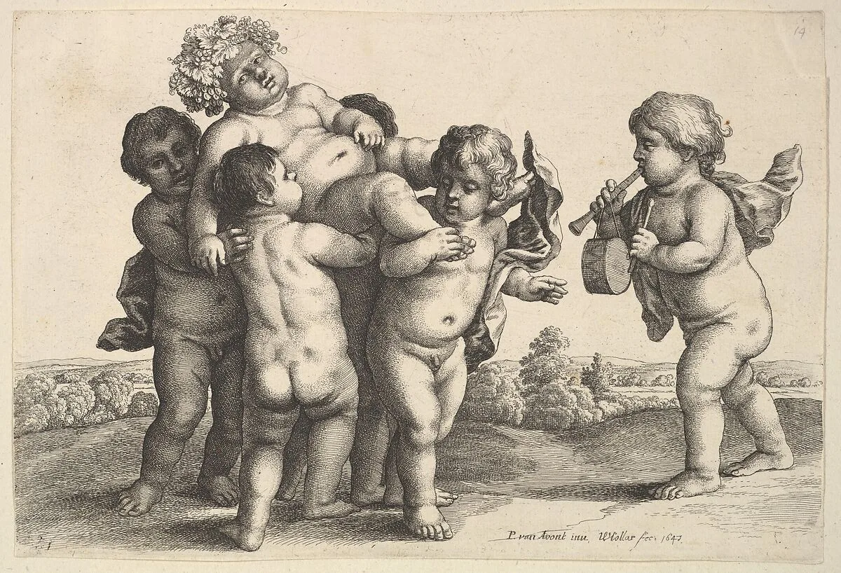 Six Boys — Wenceslaus Hollar|Pieter van Avont